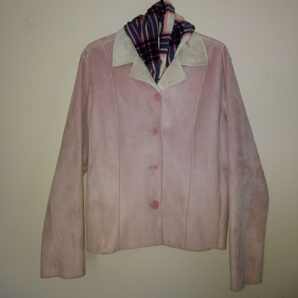 Calispia Gorgeous Cloud Pink & Cream Jacket